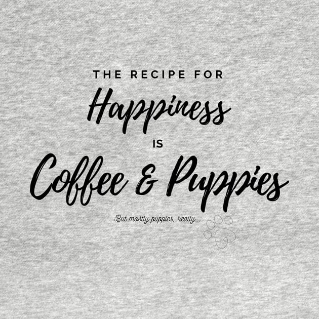 Happiness is Coffee and Puppies by IlanB